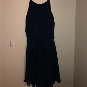 Navy Blue short semi-formal dress